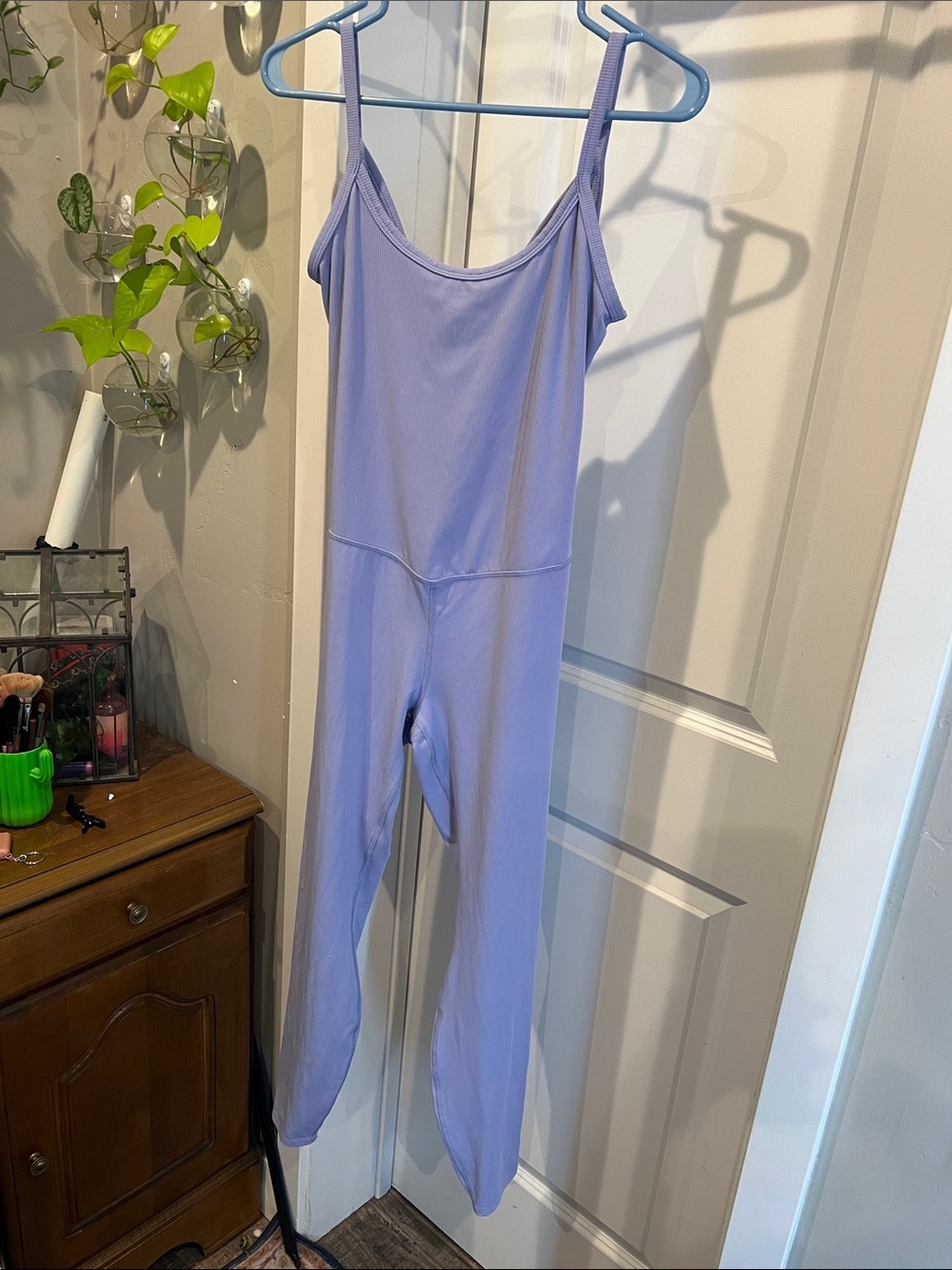 all in motion Lavender Spaghetti-Strap Jumpsuit